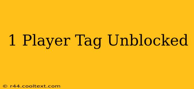 1 Player Tag Unblocked