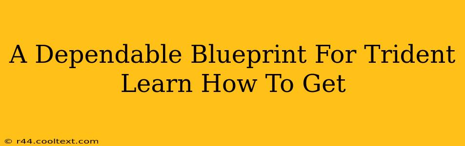 A Dependable Blueprint For Trident Learn How To Get