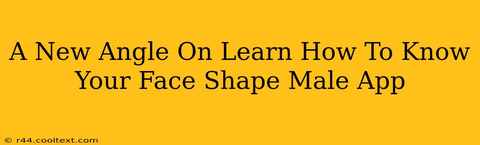 A New Angle On Learn How To Know Your Face Shape Male App