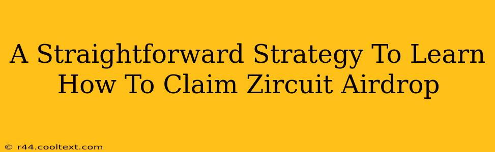 A Straightforward Strategy To Learn How To Claim Zircuit Airdrop