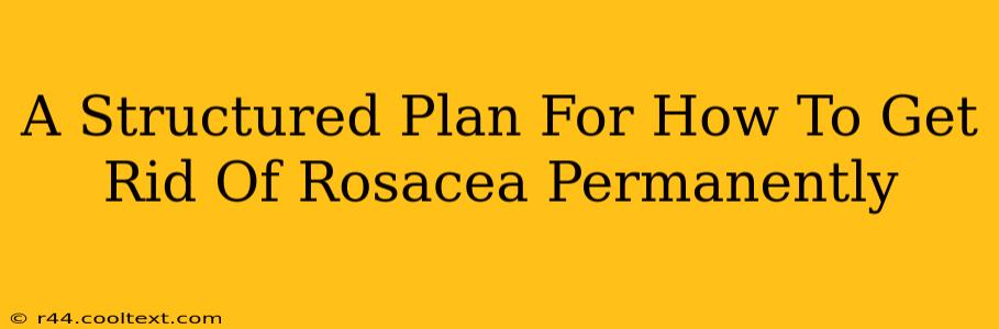 A Structured Plan For How To Get Rid Of Rosacea Permanently