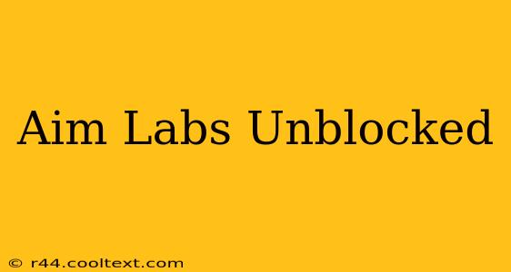 Aim Labs Unblocked