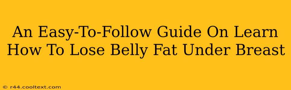 An Easy-To-Follow Guide On Learn How To Lose Belly Fat Under Breast