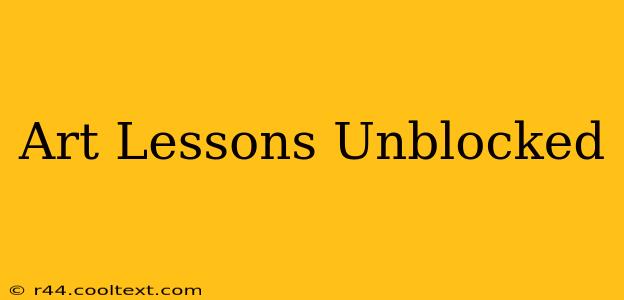 Art Lessons Unblocked