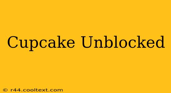 Cupcake Unblocked