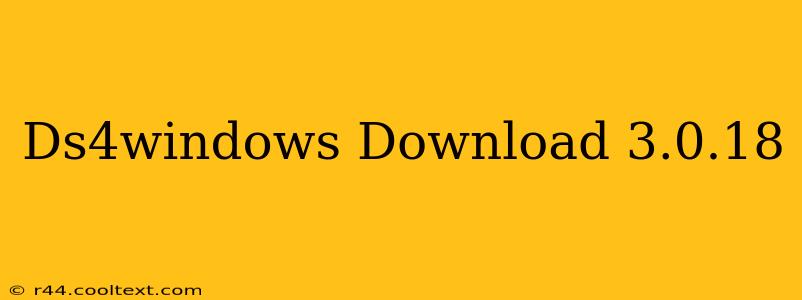 Ds4windows Download 3.0.18