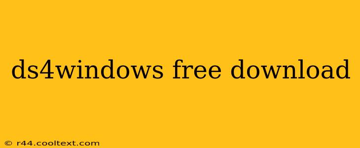 ds4windows free download