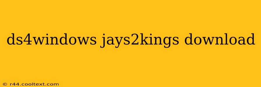 ds4windows jays2kings download