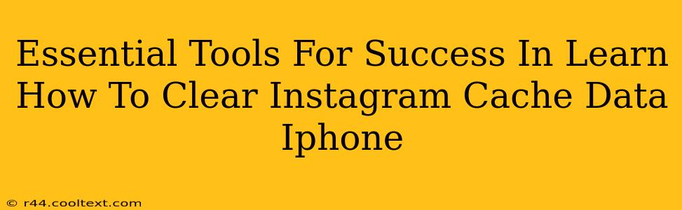 Essential Tools For Success In Learn How To Clear Instagram Cache Data Iphone