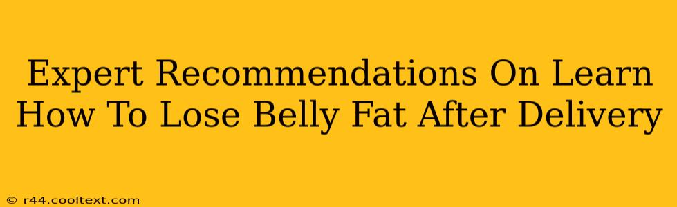 Expert Recommendations On Learn How To Lose Belly Fat After Delivery