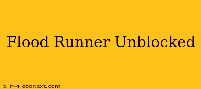 Flood Runner Unblocked