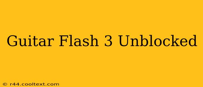 Guitar Flash 3 Unblocked