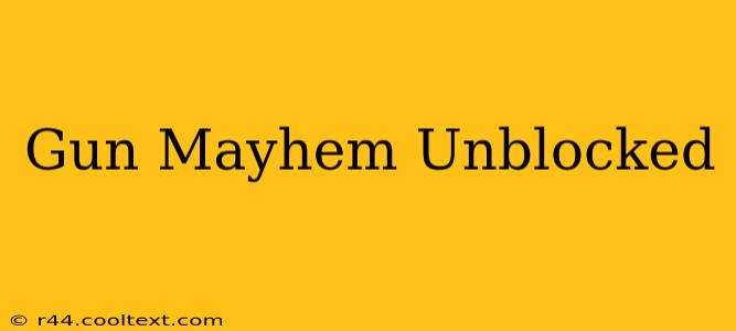 Gun Mayhem Unblocked