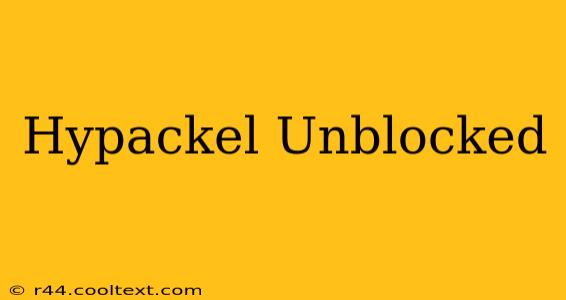 Hypackel Unblocked