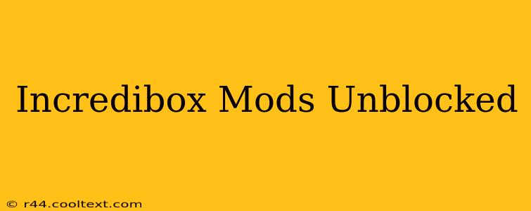 Incredibox Mods Unblocked