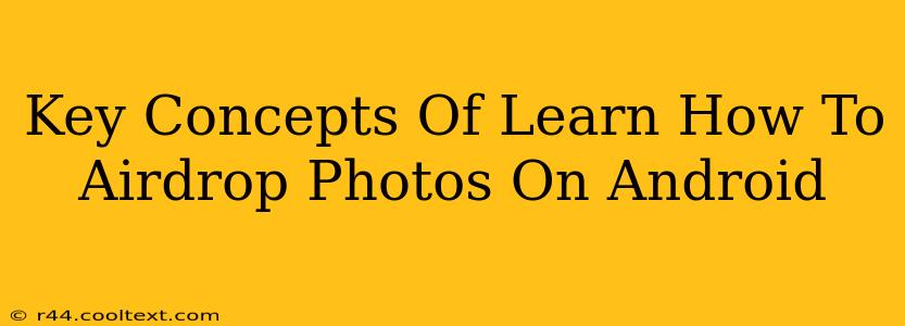 Key Concepts Of Learn How To Airdrop Photos On Android