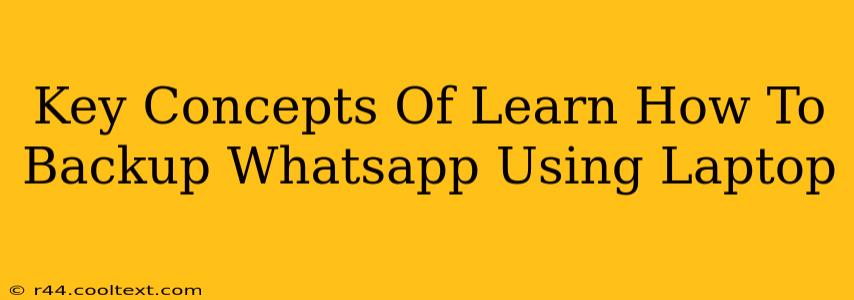 Key Concepts Of Learn How To Backup Whatsapp Using Laptop