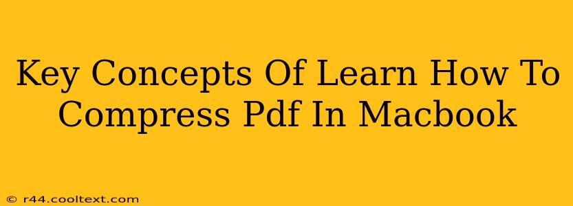 Key Concepts Of Learn How To Compress Pdf In Macbook