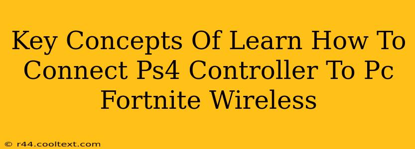 Key Concepts Of Learn How To Connect Ps4 Controller To Pc Fortnite Wireless