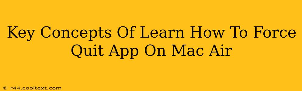 Key Concepts Of Learn How To Force Quit App On Mac Air