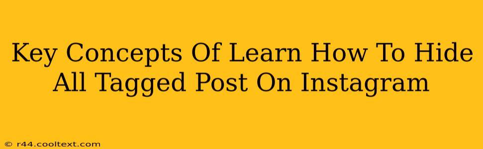 Key Concepts Of Learn How To Hide All Tagged Post On Instagram