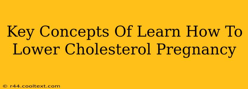 Key Concepts Of Learn How To Lower Cholesterol Pregnancy