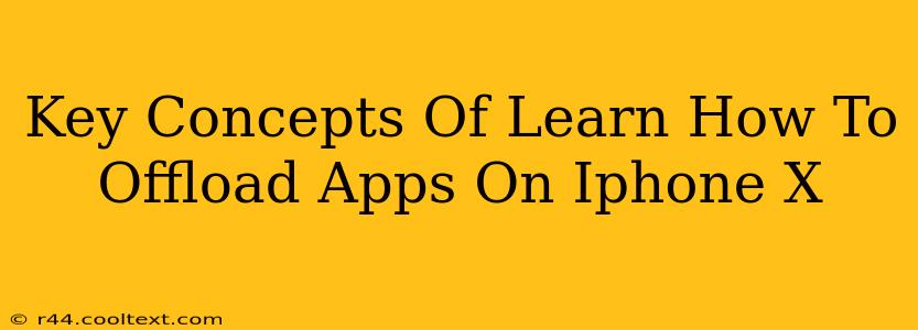 Key Concepts Of Learn How To Offload Apps On Iphone X