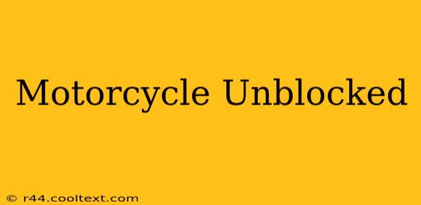 Motorcycle Unblocked