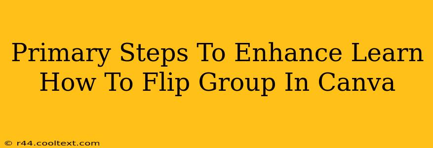 Primary Steps To Enhance Learn How To Flip Group In Canva