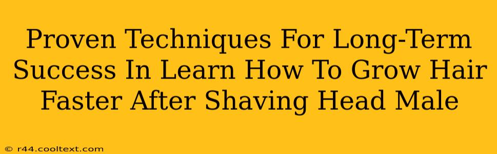 Proven Techniques For Long-Term Success In Learn How To Grow Hair Faster After Shaving Head Male