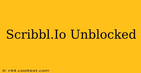 Scribbl.Io Unblocked