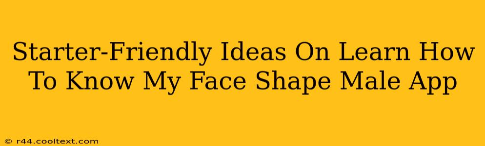 Starter-Friendly Ideas On Learn How To Know My Face Shape Male App