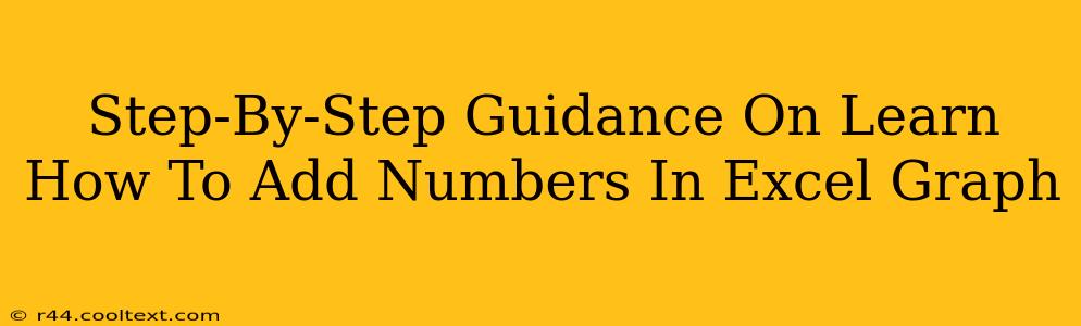 Step-By-Step Guidance On Learn How To Add Numbers In Excel Graph