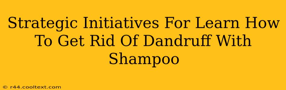 Strategic Initiatives For Learn How To Get Rid Of Dandruff With Shampoo