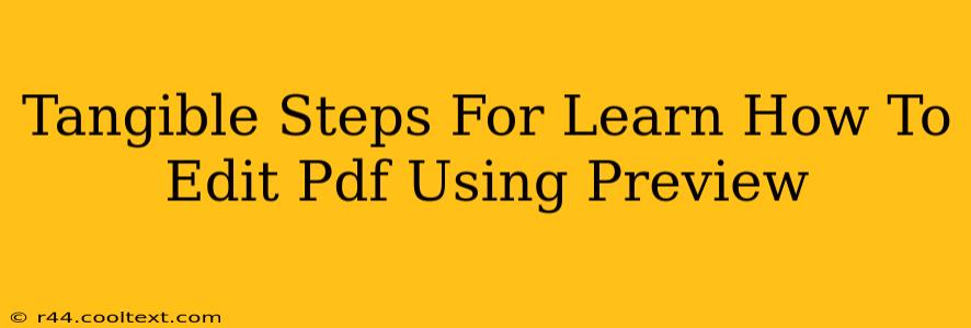 Tangible Steps For Learn How To Edit Pdf Using Preview