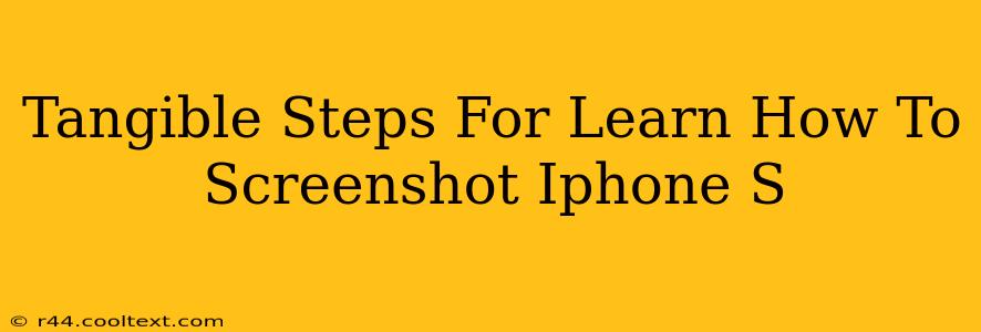 Tangible Steps For Learn How To Screenshot Iphone S