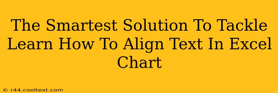 The Smartest Solution To Tackle Learn How To Align Text In Excel Chart